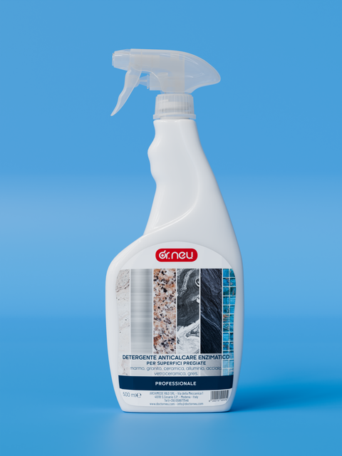 Detergente Anticalcare Enzimatico per Superfici Pregiate – Dr.Neu